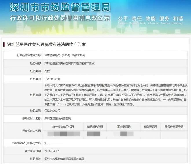 艺星品牌成赞扬“大户”深圳艺星医疗美容病院被记者起底！(图10)